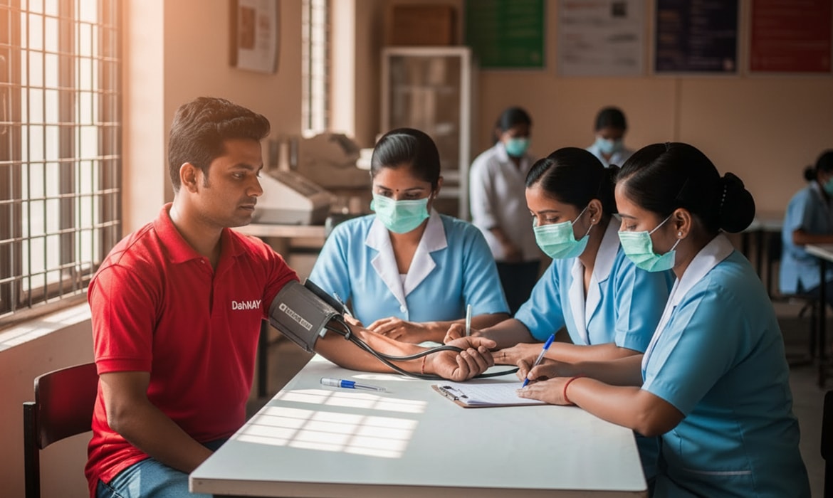 DahNAY Logistics Conducts Health Screening Camp at CFS